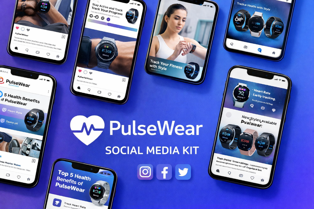 PulseWear Social Kit